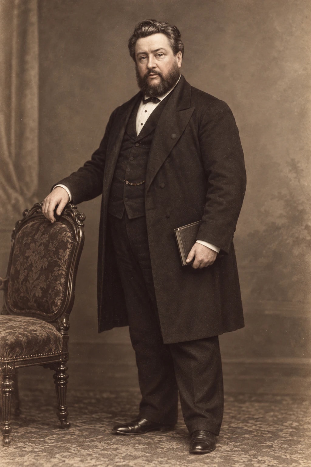 AI reconstruction of Charles Spurgeon