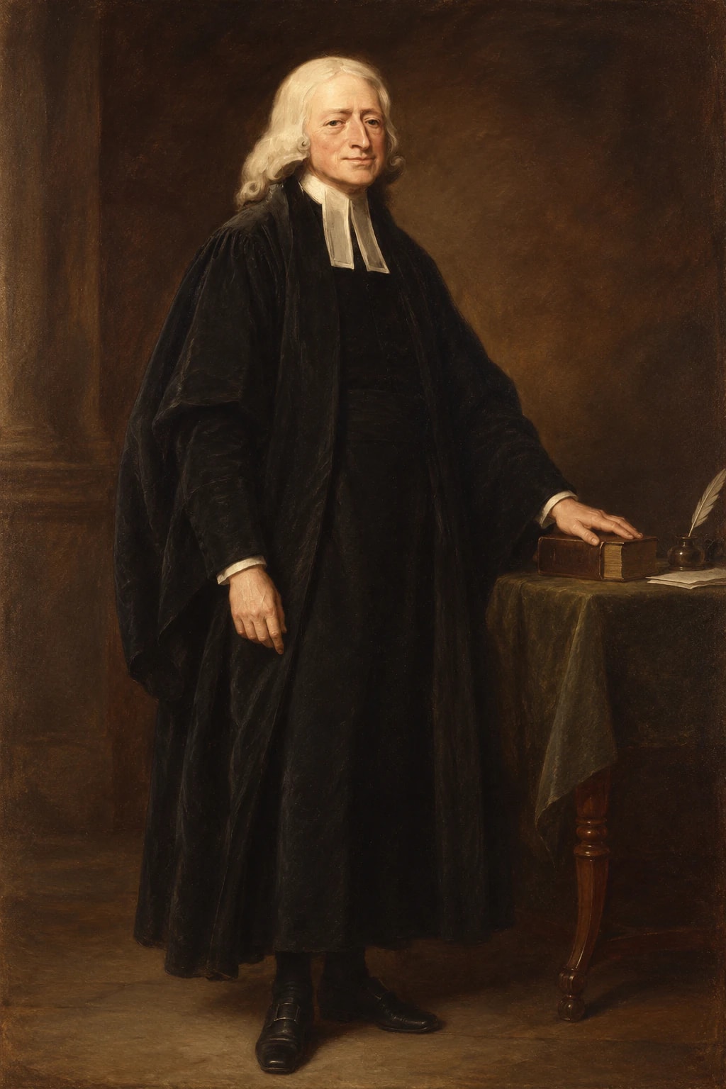 AI reconstruction of John Wesley
