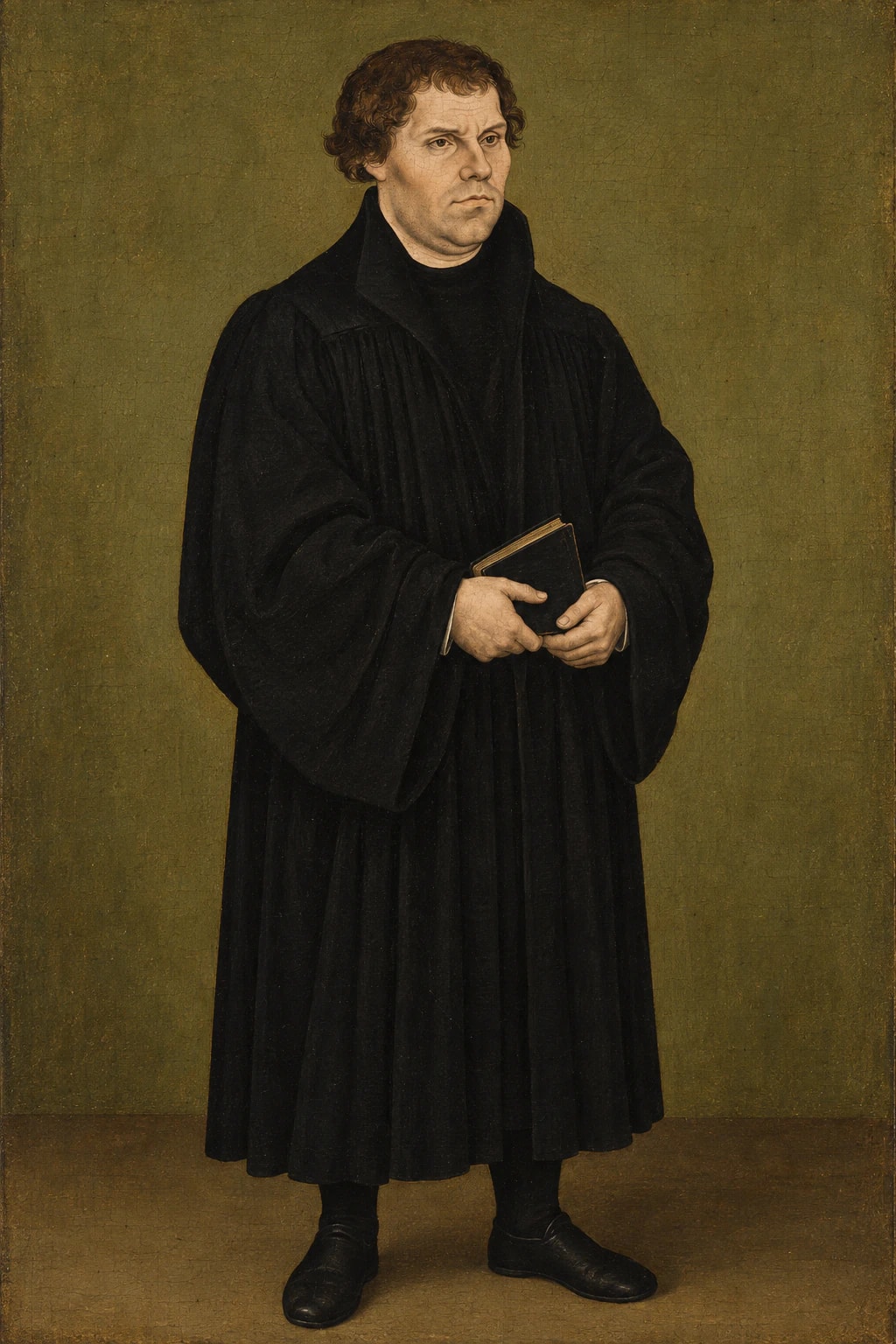 AI reconstruction of Martin Luther